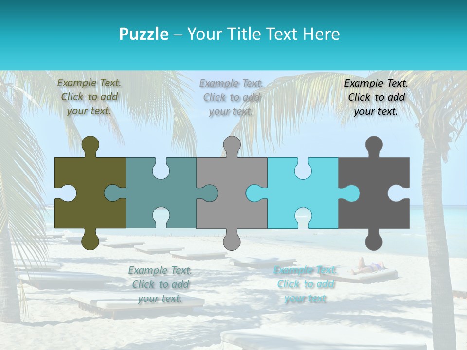 Tourist Resort Beach Coastline PowerPoint Template