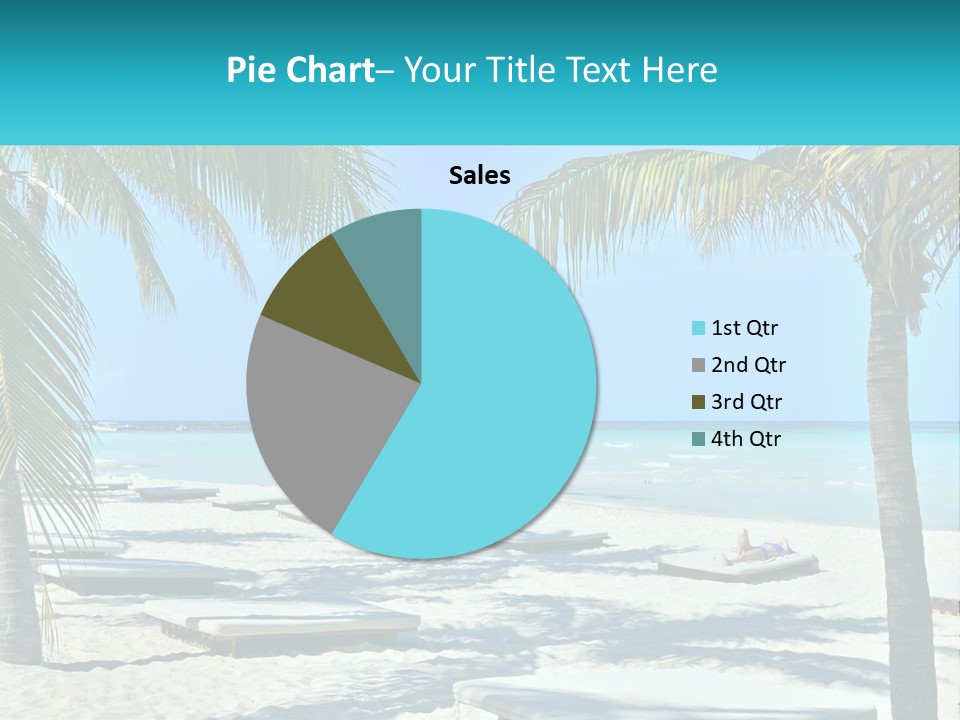 Tourist Resort Beach Coastline PowerPoint Template