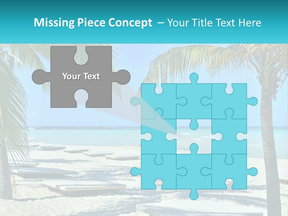 Tourist Resort Beach Coastline PowerPoint Template