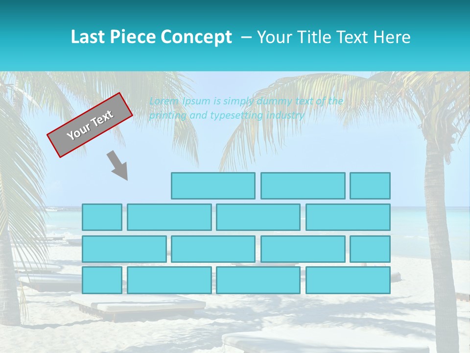 Tourist Resort Beach Coastline PowerPoint Template
