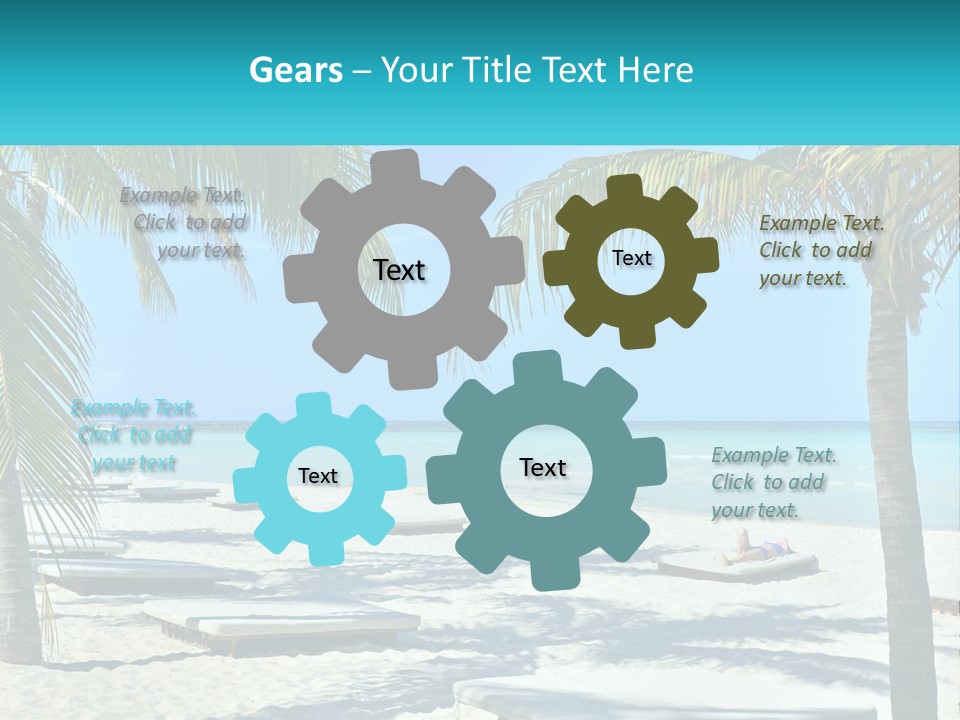 Tourist Resort Beach Coastline PowerPoint Template