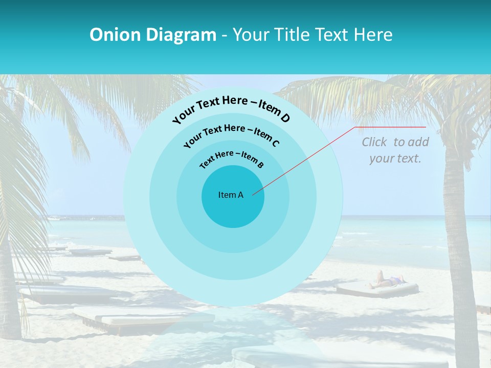 Tourist Resort Beach Coastline PowerPoint Template