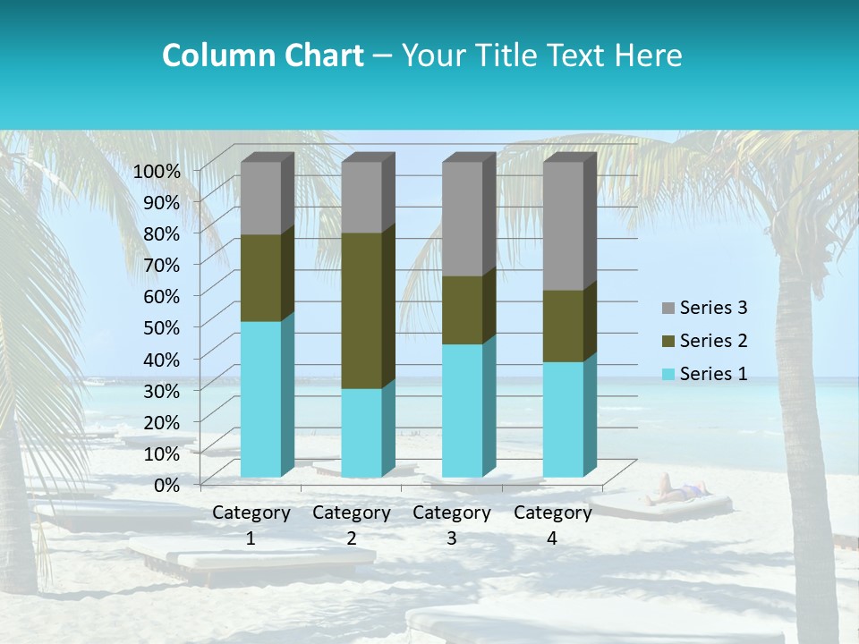 Tourist Resort Beach Coastline PowerPoint Template