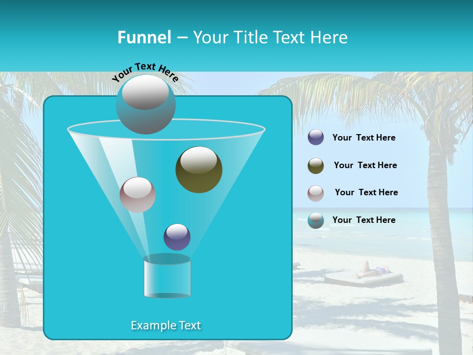 Tourist Resort Beach Coastline PowerPoint Template