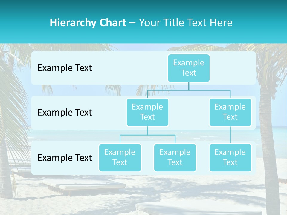 Tourist Resort Beach Coastline PowerPoint Template