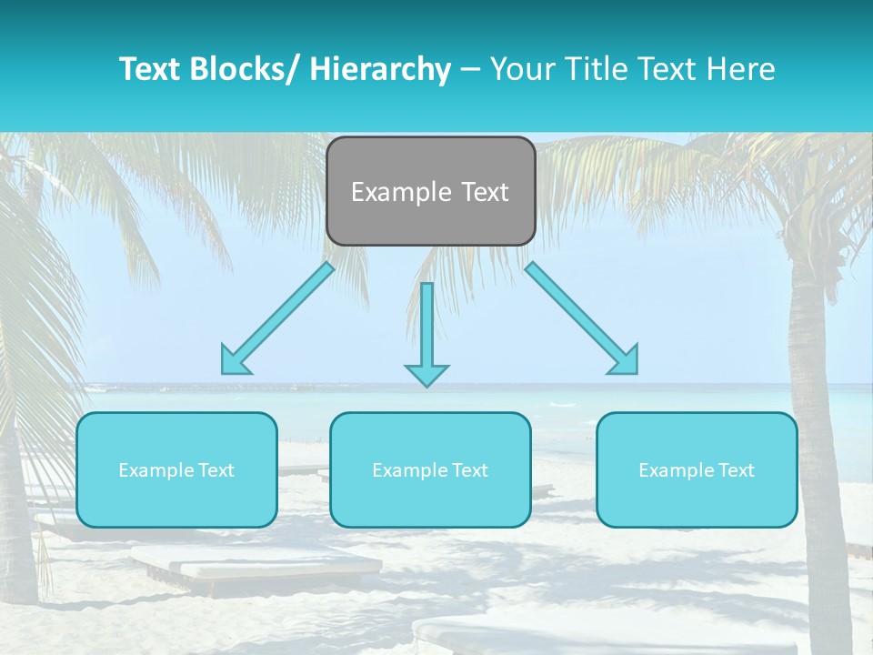 Tourist Resort Beach Coastline PowerPoint Template