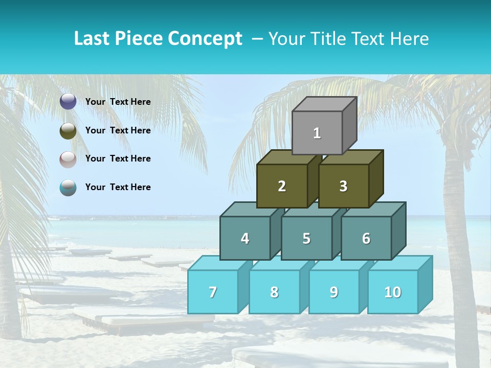 Tourist Resort Beach Coastline PowerPoint Template