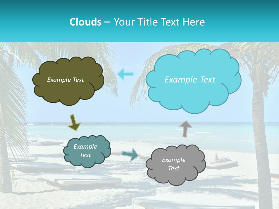Tourist Resort Beach Coastline PowerPoint Template