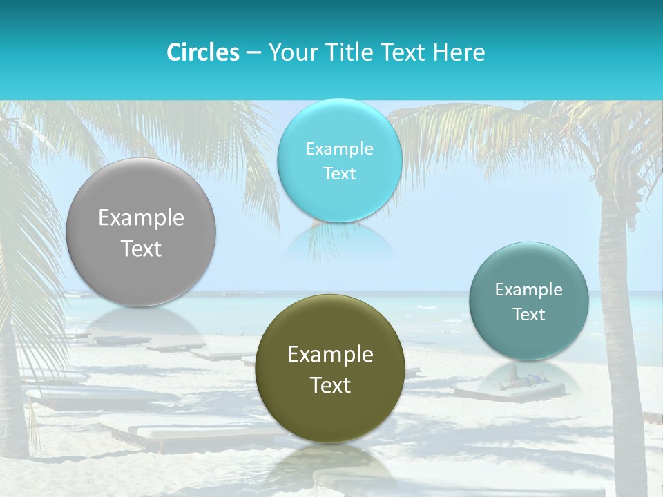 Tourist Resort Beach Coastline PowerPoint Template