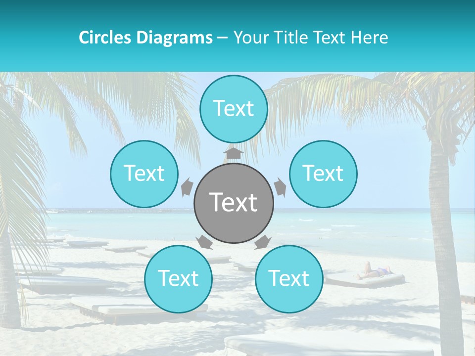 Tourist Resort Beach Coastline PowerPoint Template