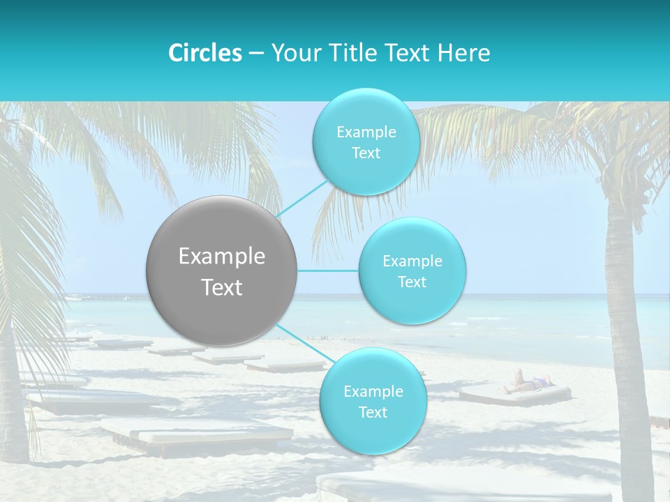 Tourist Resort Beach Coastline PowerPoint Template