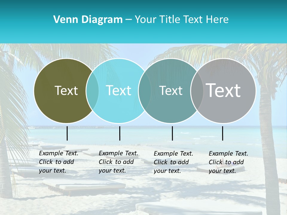 Tourist Resort Beach Coastline PowerPoint Template