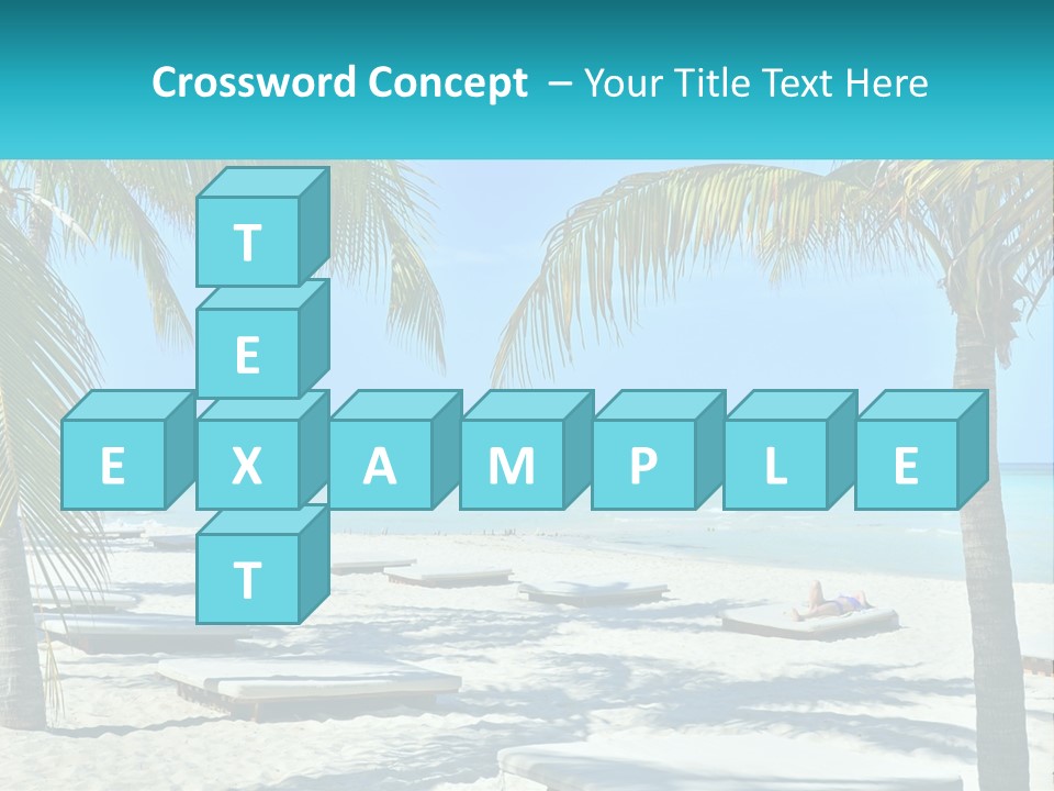 Tourist Resort Beach Coastline PowerPoint Template