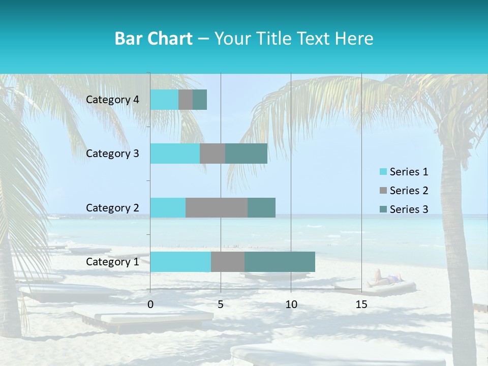 Tourist Resort Beach Coastline PowerPoint Template