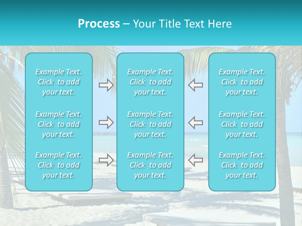 Tourist Resort Beach Coastline PowerPoint Template