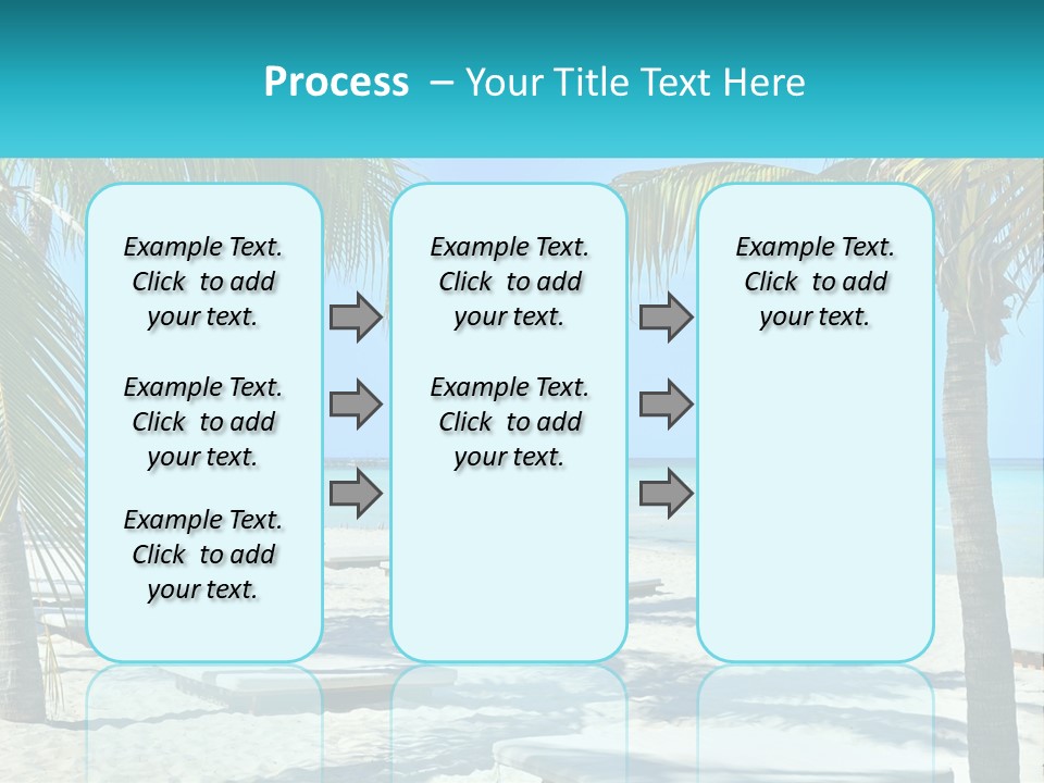 Tourist Resort Beach Coastline PowerPoint Template