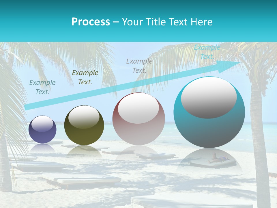 Tourist Resort Beach Coastline PowerPoint Template