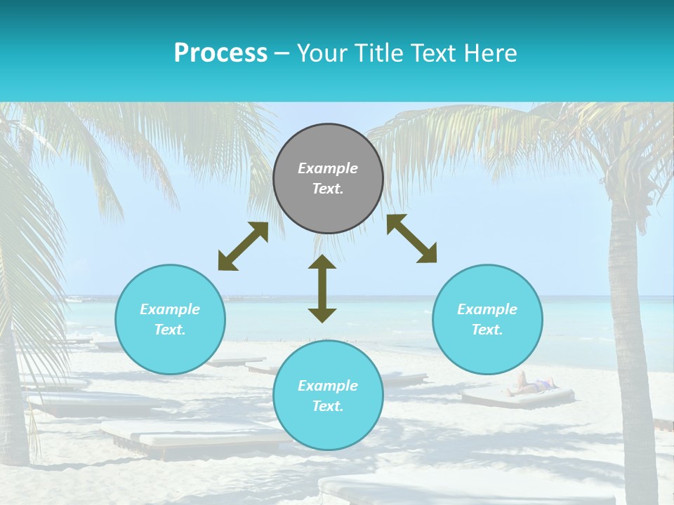 Tourist Resort Beach Coastline PowerPoint Template