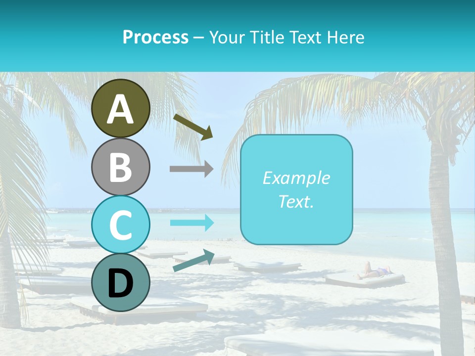 Tourist Resort Beach Coastline PowerPoint Template