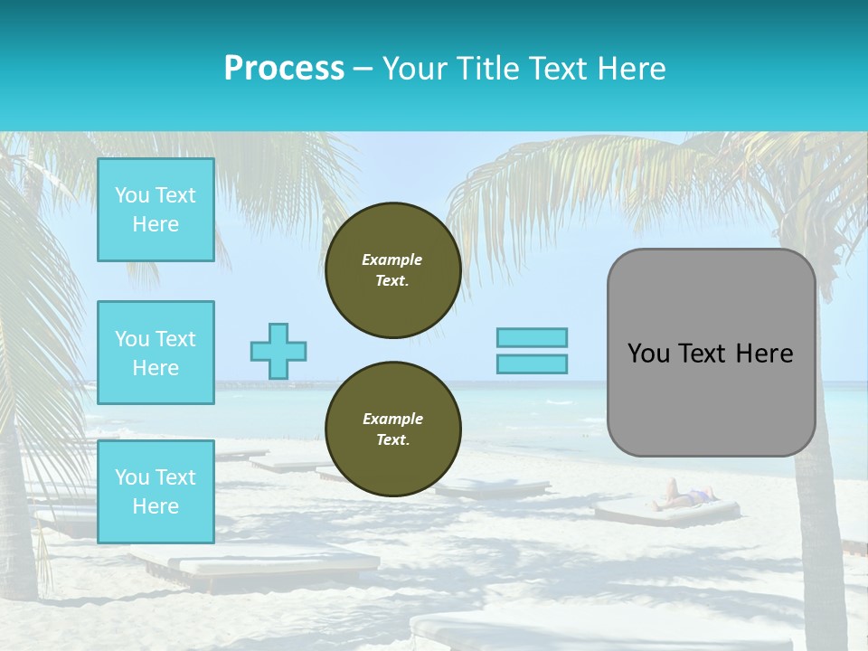 Tourist Resort Beach Coastline PowerPoint Template