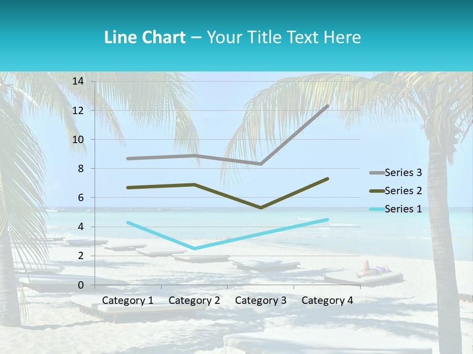 Tourist Resort Beach Coastline PowerPoint Template
