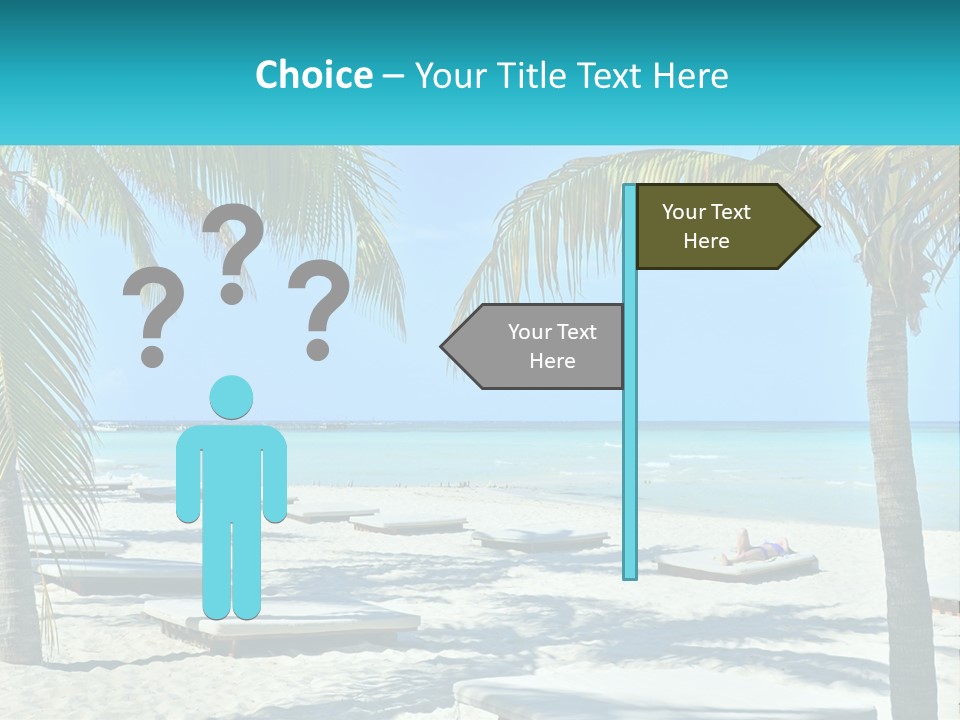 Tourist Resort Beach Coastline PowerPoint Template