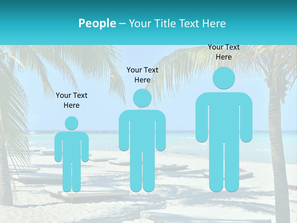 Tourist Resort Beach Coastline PowerPoint Template