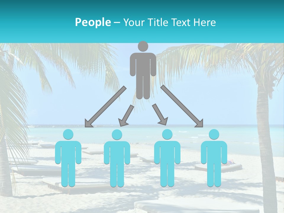 Tourist Resort Beach Coastline PowerPoint Template