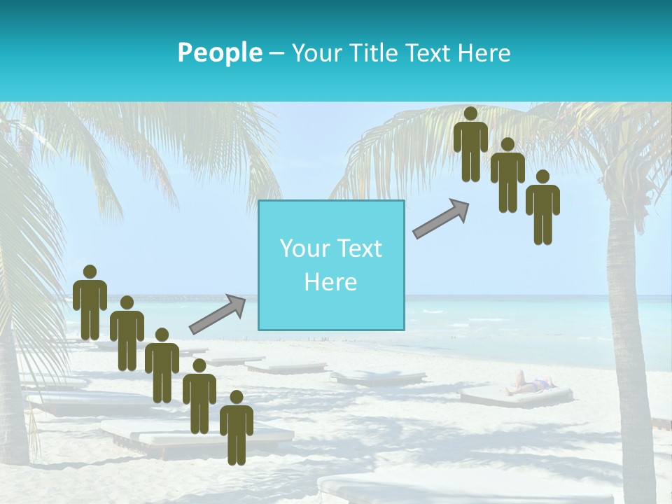 Tourist Resort Beach Coastline PowerPoint Template