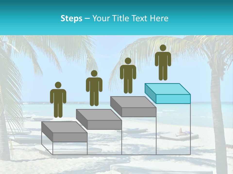 Tourist Resort Beach Coastline PowerPoint Template