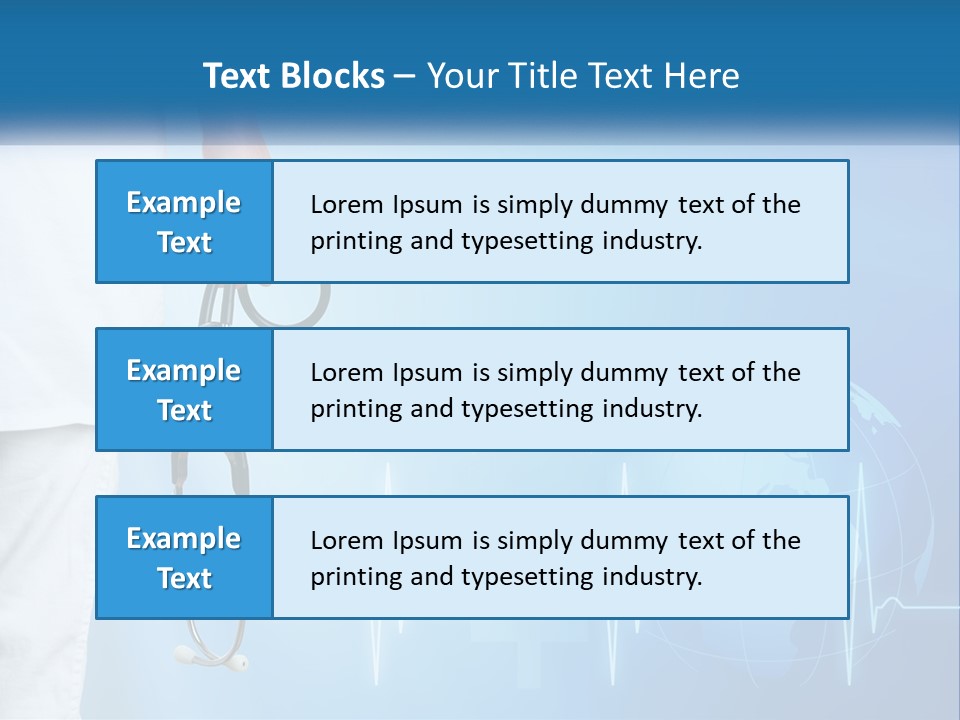 Stroke Hospital Need PowerPoint Template