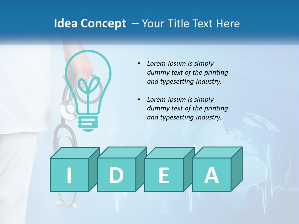 Stroke Hospital Need PowerPoint Template