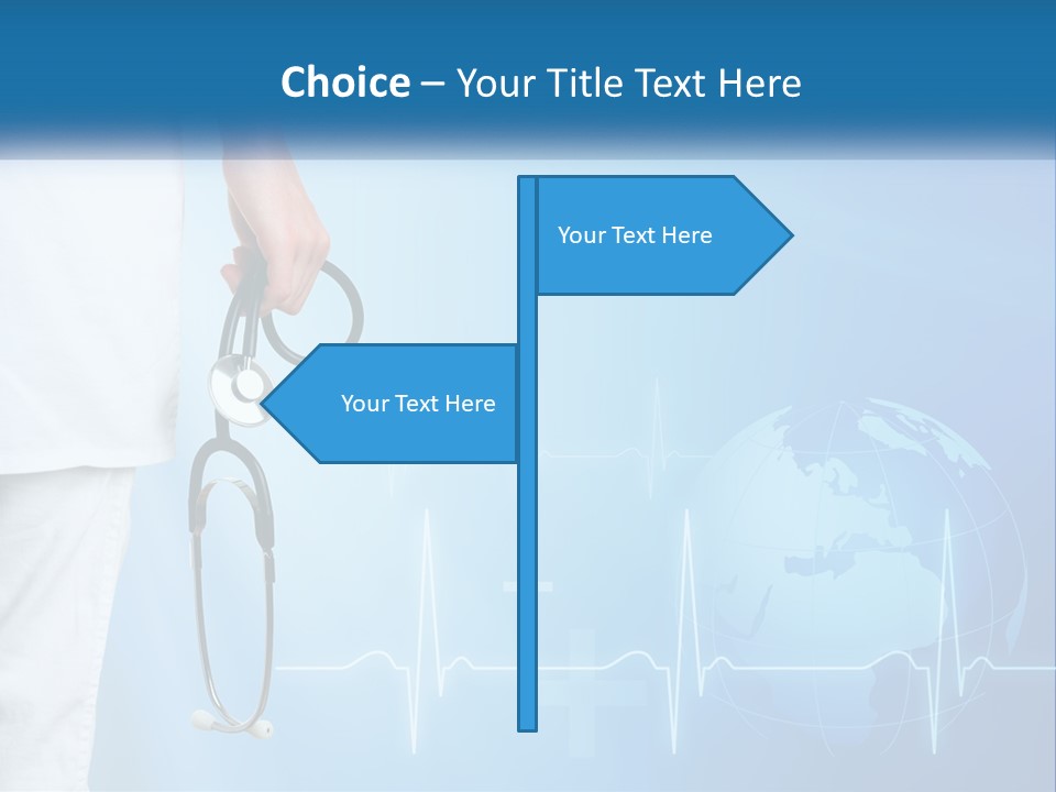 Stroke Hospital Need PowerPoint Template