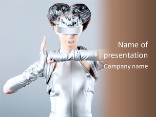 Hand Costume Beautiful PowerPoint Template