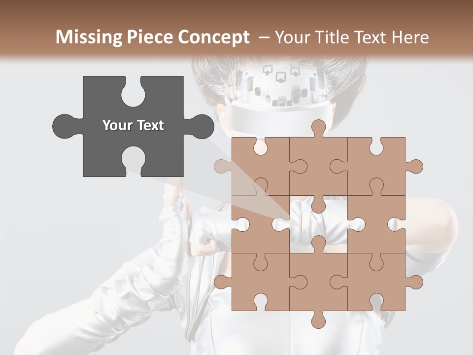 Hand Costume Beautiful PowerPoint Template