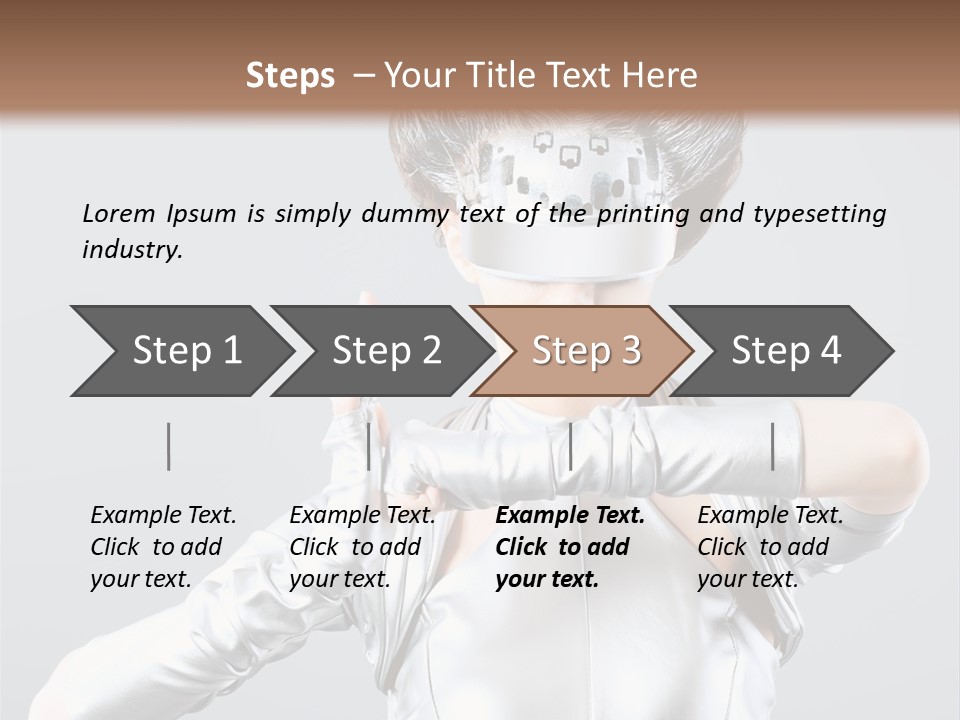 Hand Costume Beautiful PowerPoint Template