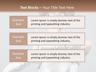 Hand Costume Beautiful PowerPoint Template