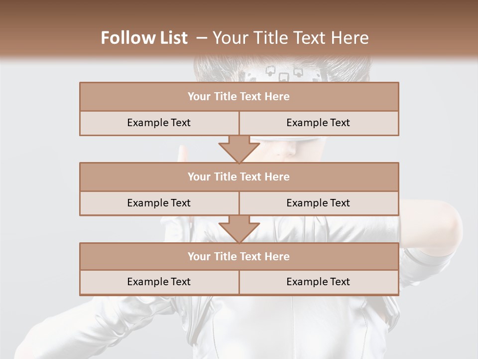 Hand Costume Beautiful PowerPoint Template
