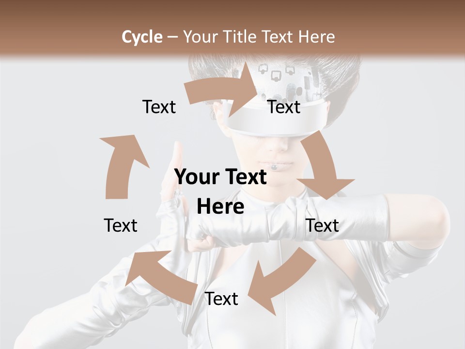 Hand Costume Beautiful PowerPoint Template