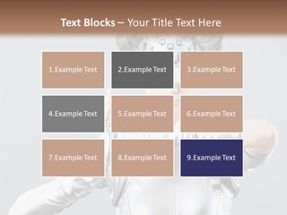 Hand Costume Beautiful PowerPoint Template