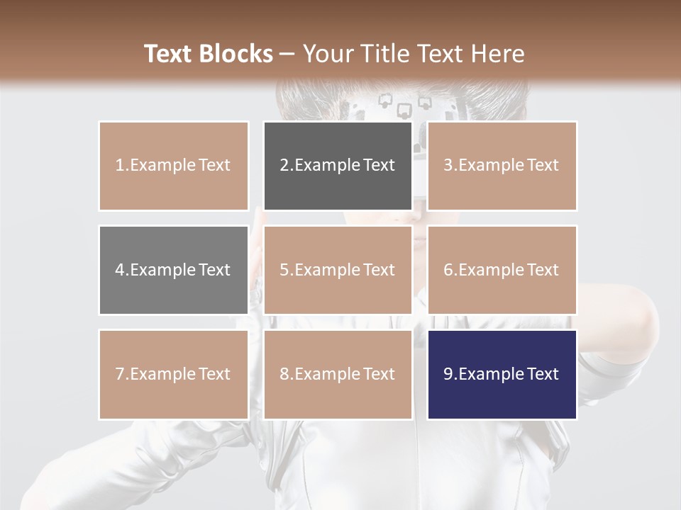 Hand Costume Beautiful PowerPoint Template