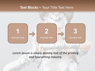 Hand Costume Beautiful PowerPoint Template