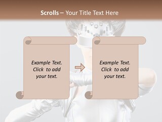 Hand Costume Beautiful PowerPoint Template