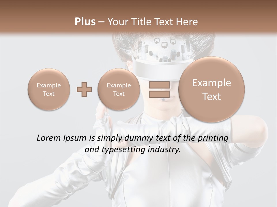 Hand Costume Beautiful PowerPoint Template