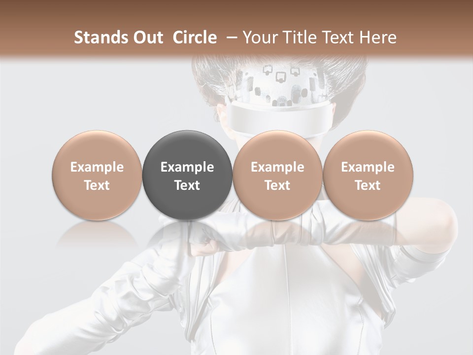 Hand Costume Beautiful PowerPoint Template