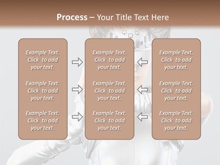 Hand Costume Beautiful PowerPoint Template