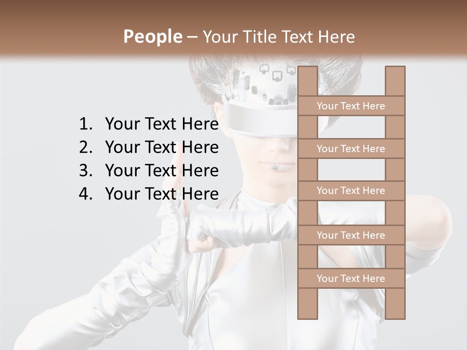 Hand Costume Beautiful PowerPoint Template