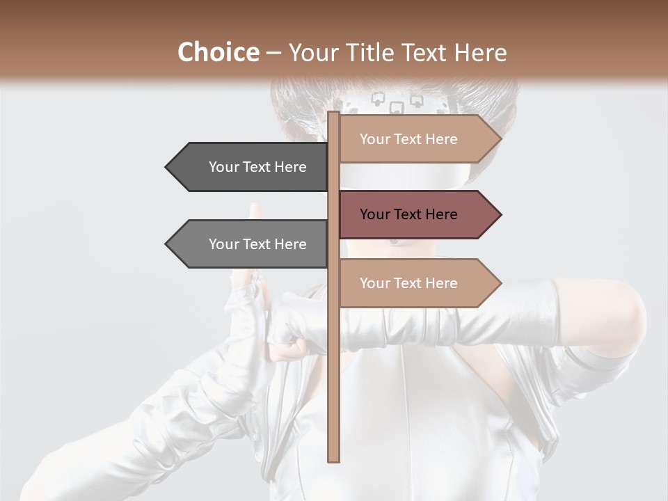 Hand Costume Beautiful PowerPoint Template