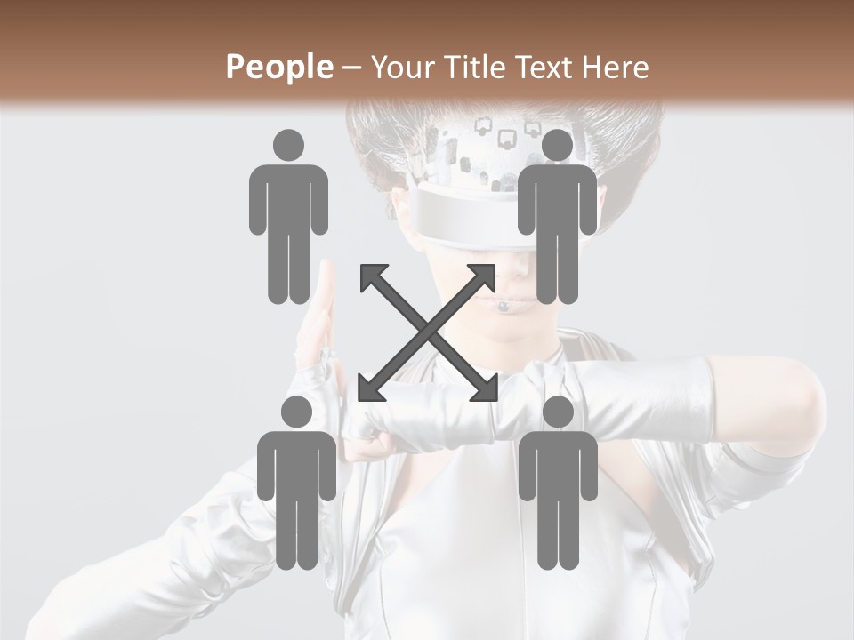 Hand Costume Beautiful PowerPoint Template