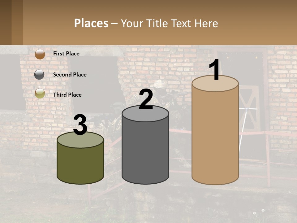 Battle Tactical Explosive PowerPoint Template
